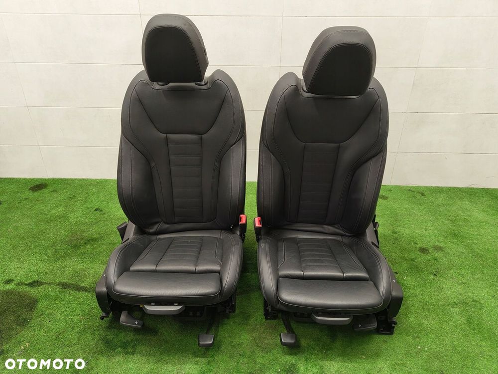 BMW X3 G01 ŚRODEK TAPICERKA FOTELE TUNEL KANAPA BOCZKI SKÓRA - 3