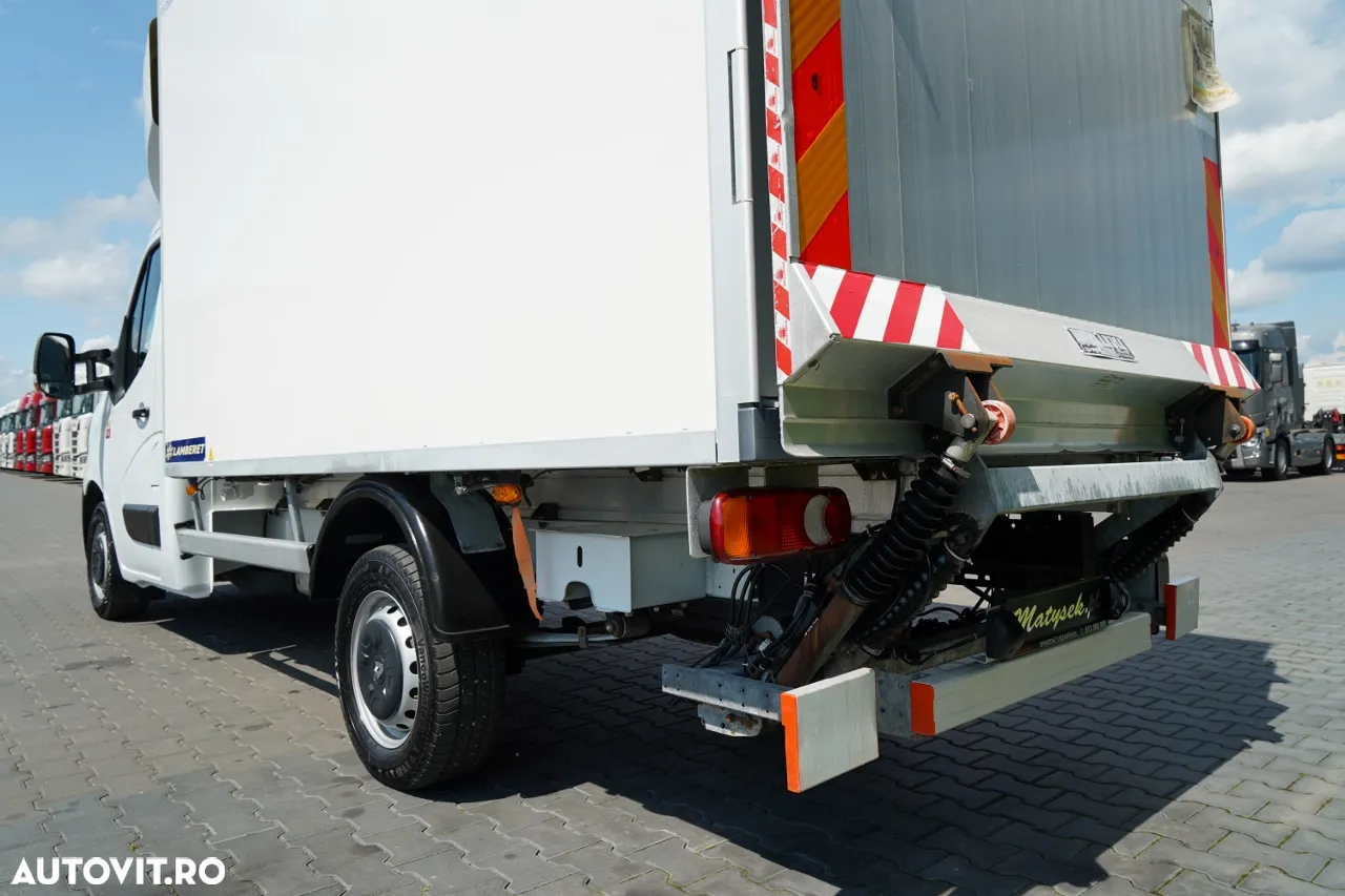 Renault MASTER / FRIGIDER / LAMBERT / UNITATE CARRIER XARIOS 350 / ELEVATOR DHOLLANDIA 750 KG / MASĂ NETĂ: 3500 KG / 2020 - 9
