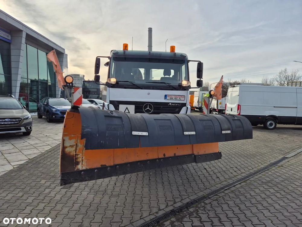Mercedes-Benz Axor 18.33 4X4 / HAKOWIEC / PŁUG ŚNIEŻNY / SCHMIDT / BLOKADY MOSTÓW / ODRESTAUROWANY / SERWISOWANY / 1 WŁ. / UDT I TRANSPORT MOŻLIWY - 6