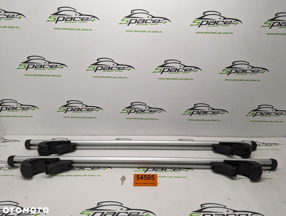 Bagażnik dachowy bazowy belki poprzeczki Brio na otwarte relingi. - 4