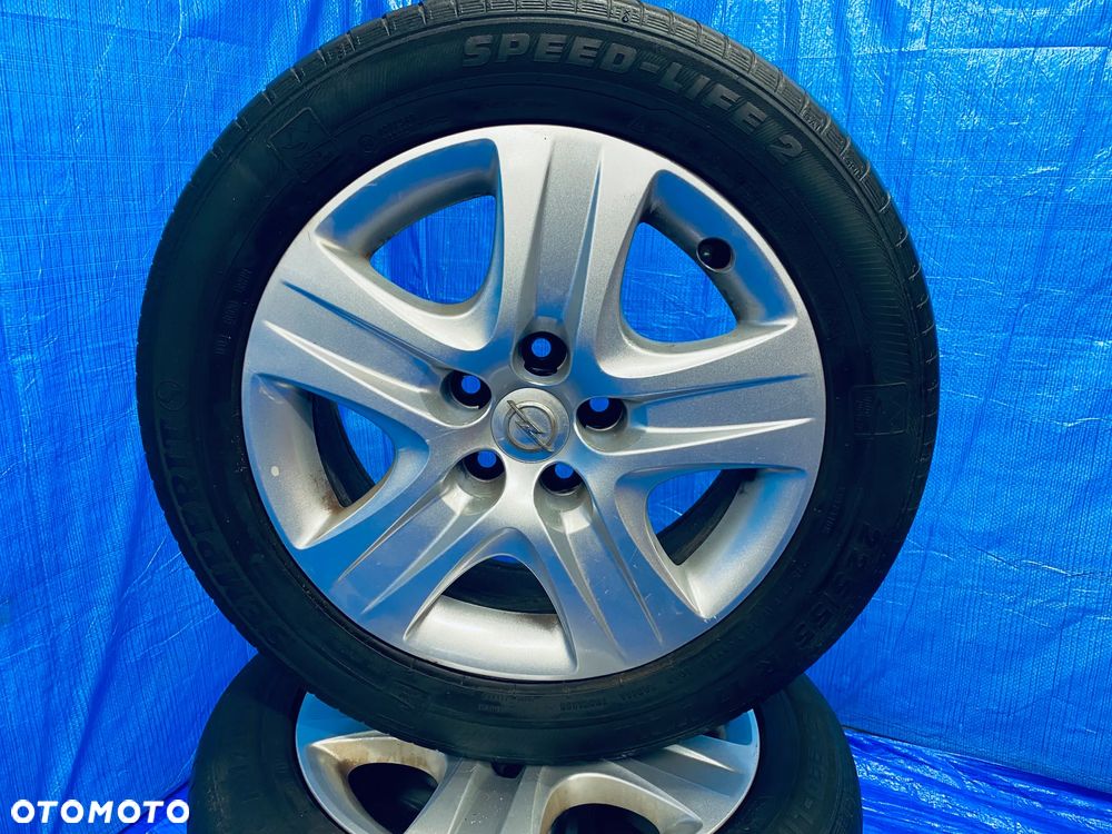 KOŁA STRUKTURALNE KOŁPAKI KOŁO 17 FELGA 17" x 7J  5X120 ; 67,1mm ET41 KOMPLET ; OPONY LATO LETNIE ; OPEL INSIGNIA A ; 2170103 ORYGINAŁ - 7