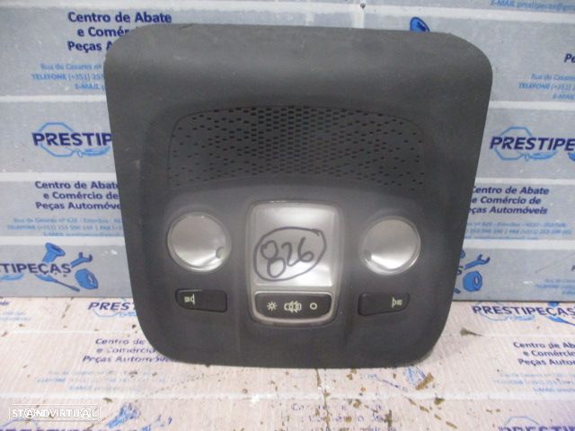 Luz De Teto Plafonier 9673810977 96781445ZD 79653D PEUGEOT 208 1 FASE 1 2013 1.6HDI 92CV 3P CASTANHO - 1