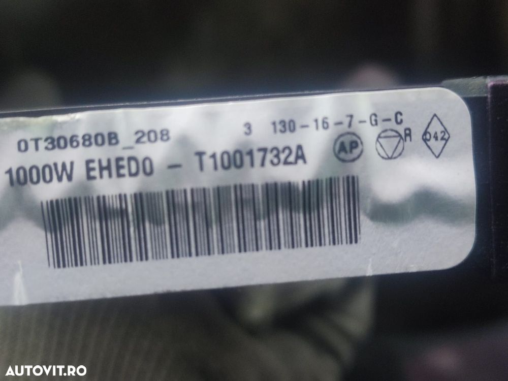 Radiator incalzire bord T1001732A Renault Talisman 1 [2012 - 2020] 1. - 2