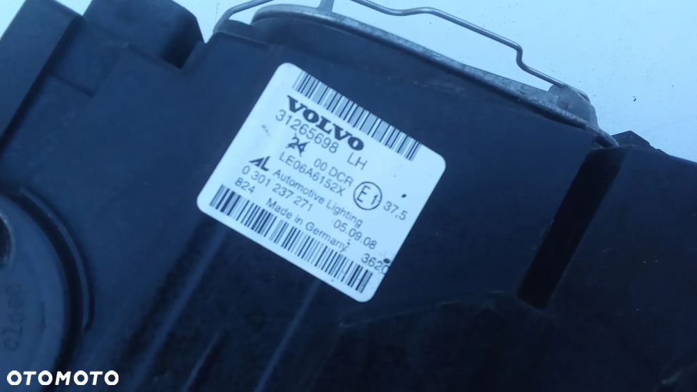 Lampa lewa Bi Xenon Volvo S40 V50 Lift Europa kompletna Bdb.Stan - 4