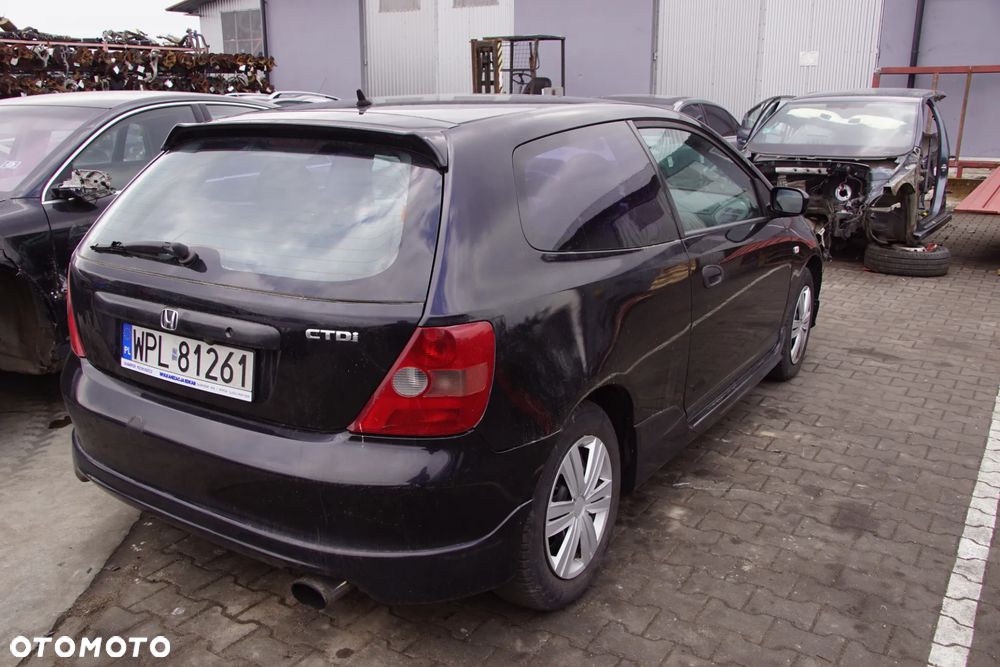 Auto na części - Honda Civic VII 1.7 CTDI 100 KM 4EE2 61MD4 B92P 2003R Silnik Skrzynia Drzwi Maska Błotnik Klapa Zderzak Lusterko Lampa Klamka Deska Kokpit Sterownik Moduł Czujnik Licznik Panel Kierownica - 6