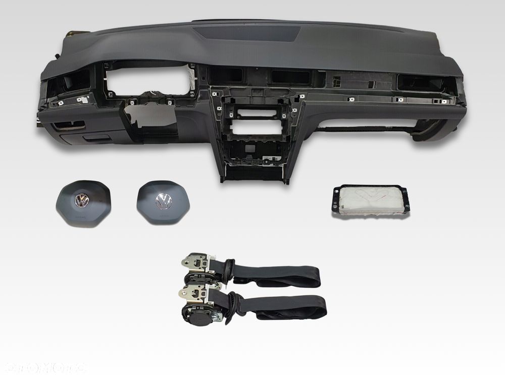 VW PASSAT B8 LIFT DESKA PASY PODUSZKI KOMPLET AIRBAG - 1