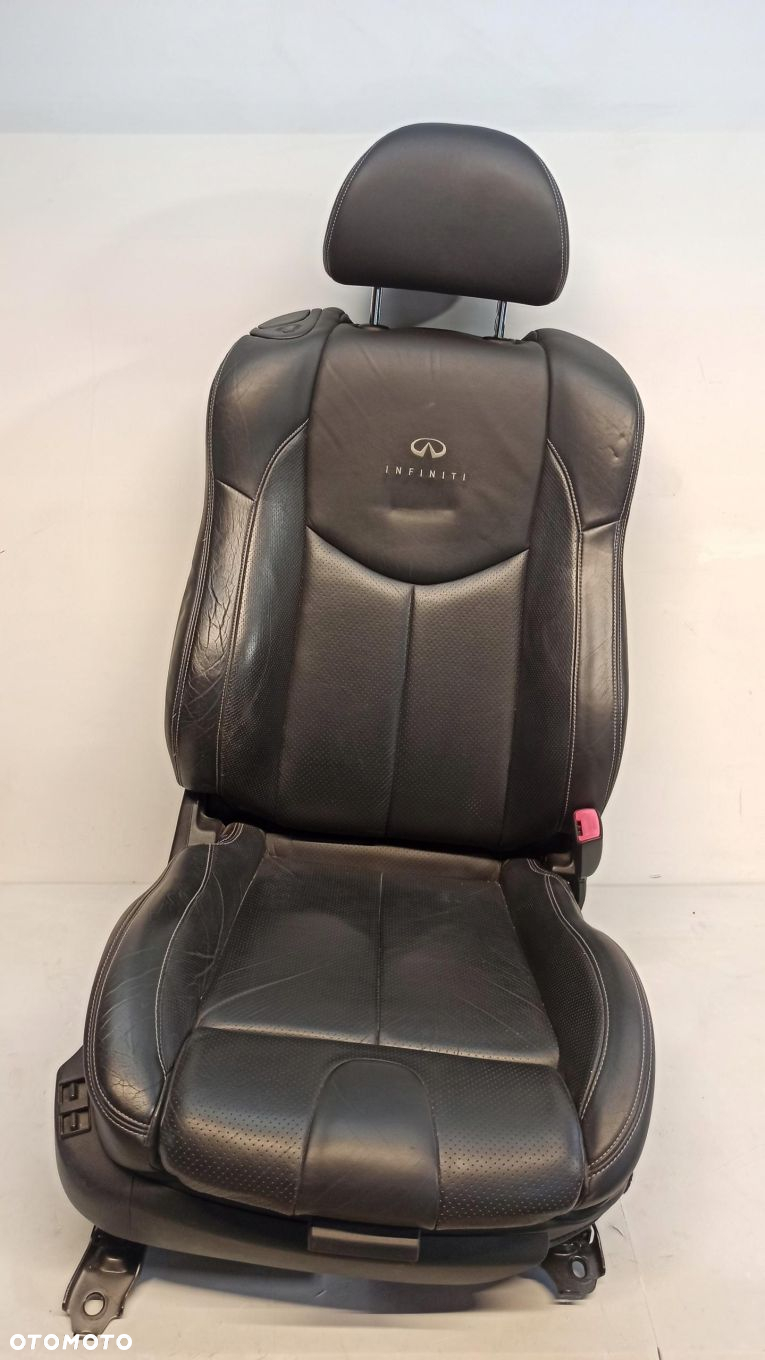 KANAPA FOTELE INFINITI G37 RHD SKÓRA - 3