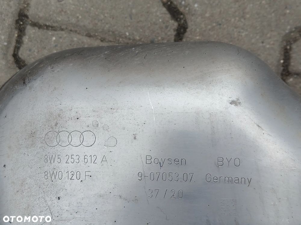 Tłumik wydech AUDI a4 b9 lift 8w5253411 8w5253612a 8w5253611a tłumik a4 b9 quattro - 2