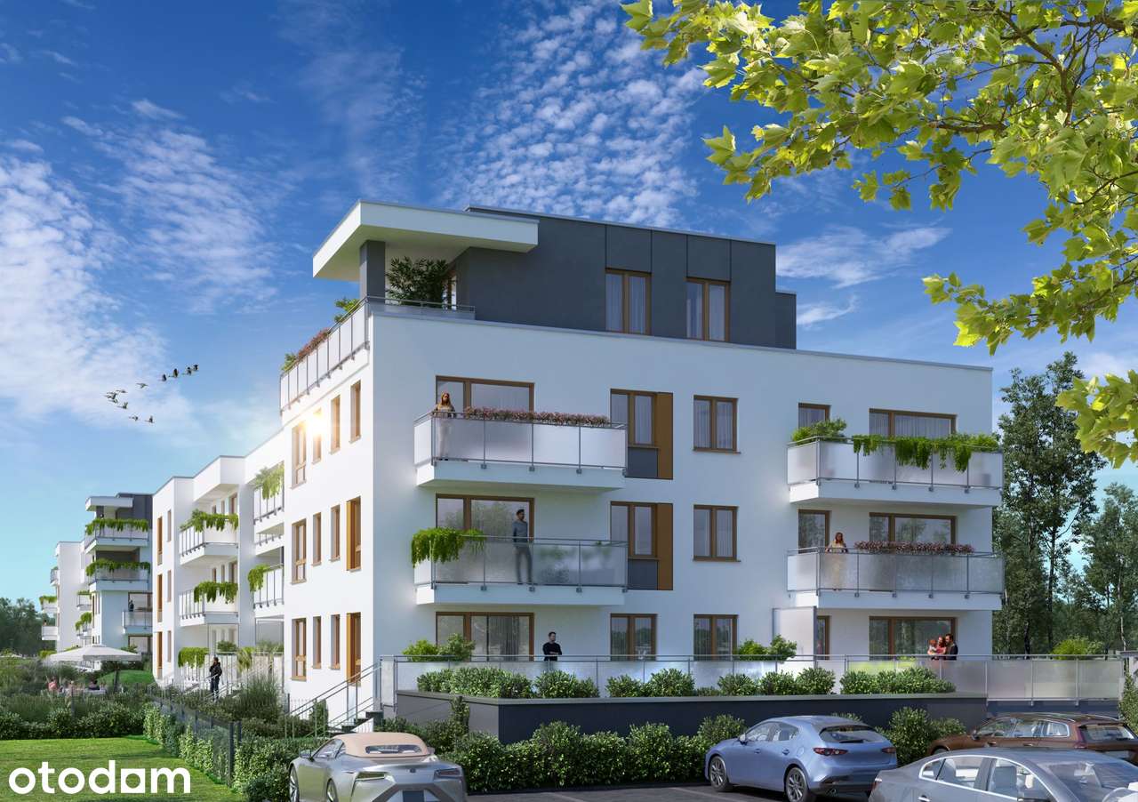 3-pokojowe mieszkanie 60m2 + balkon