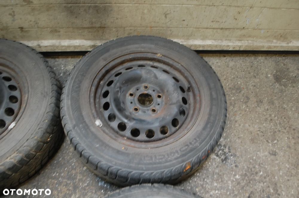 KOŁA FELGI STALOWE + OPONY ZIMOWE 2150968 5X112 ET43 6J 195/65R15 VW TOURAN I CADDY AUDI A3 SKODA SEAT - 4