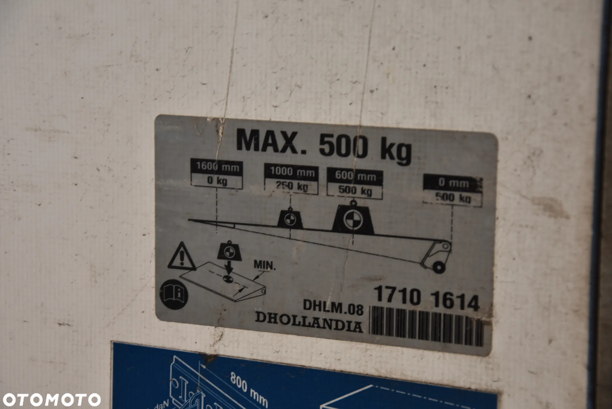 kontener z windą Dhollandia Dayli,Ducato,Master,Transit - 6
