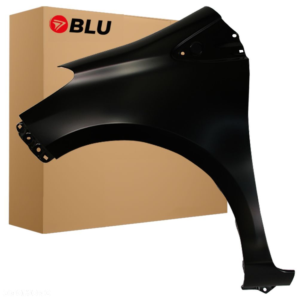 BLU Błotnik TOYOTA YARIS III 3 XP130 209 lewy czarny 2011-2020 przód SchwarzSandMetallic - 1