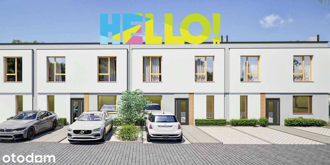 Ogródek 55,92 m2 , 4 pokoje, 2 łazienki, Parkitka