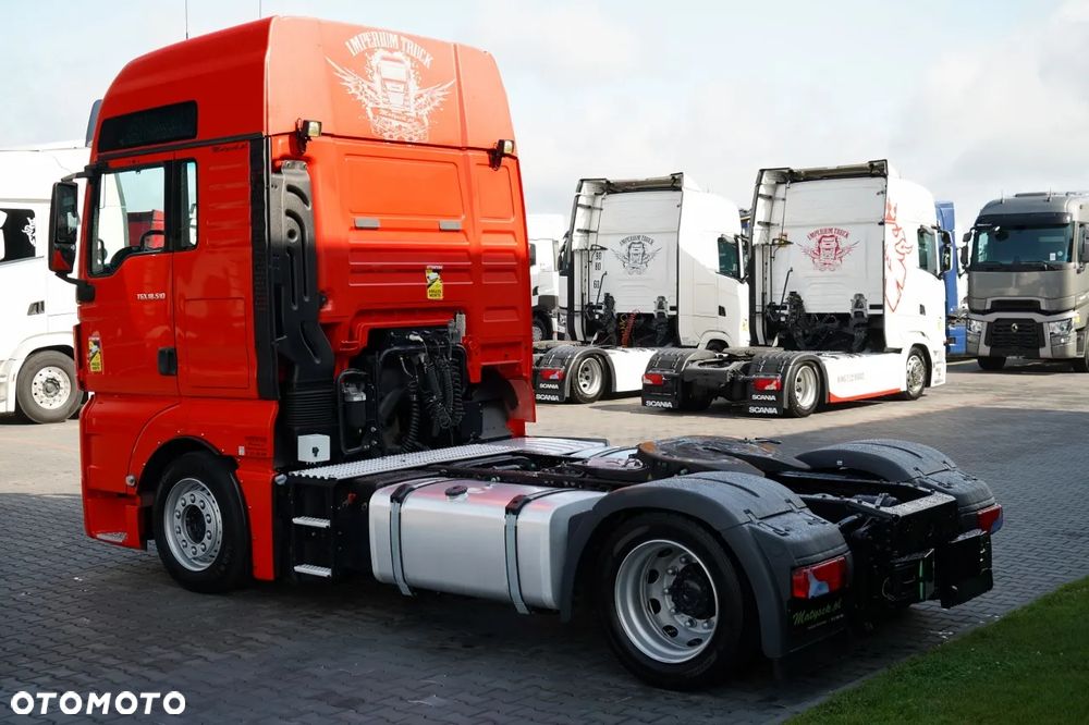 MAN MAN TGX 18.510 / LOW DECK / MEGA / RETARDER / REGULOWANE SIODŁO / XXL / SPROWADZONY - 9