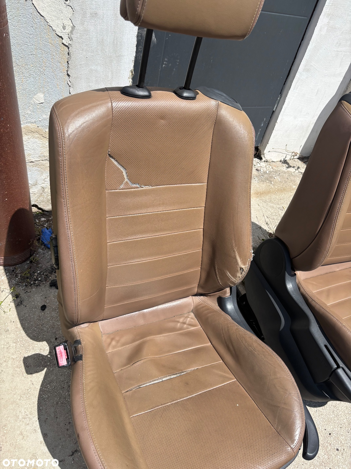 fotele kanapa  przód  tył komplet skóra renault megan  II CC Cabrio - 12