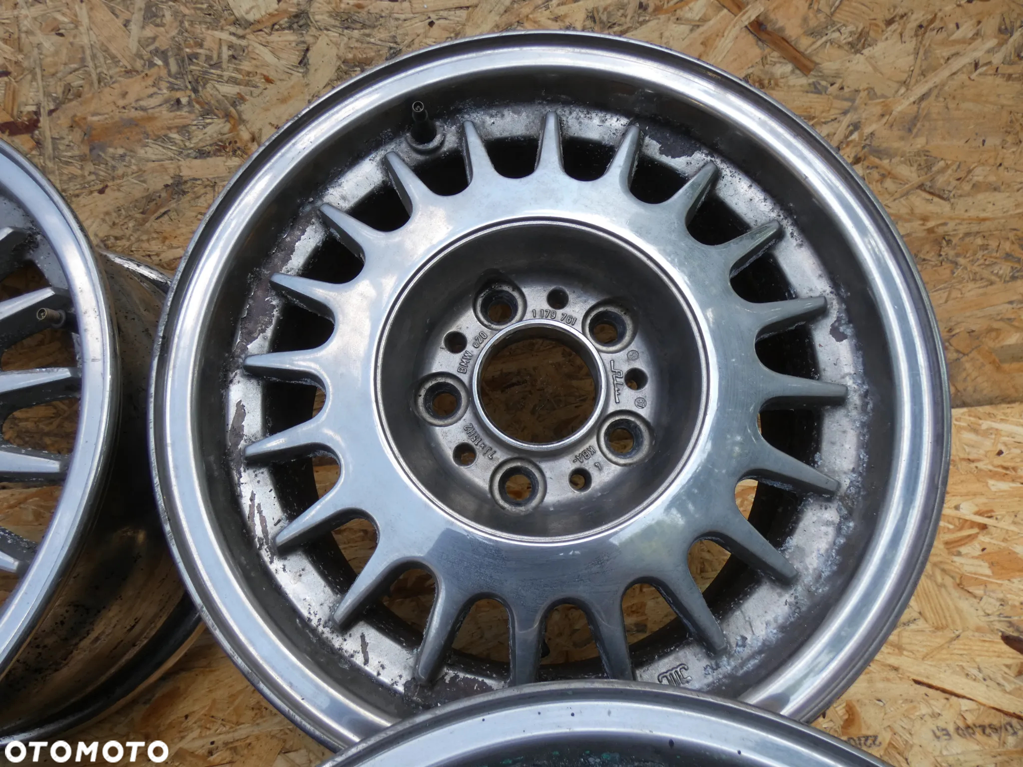 BMW E24 E23 FELGI FELGA 15  STYLING 2 DO RENOWACJI - 8