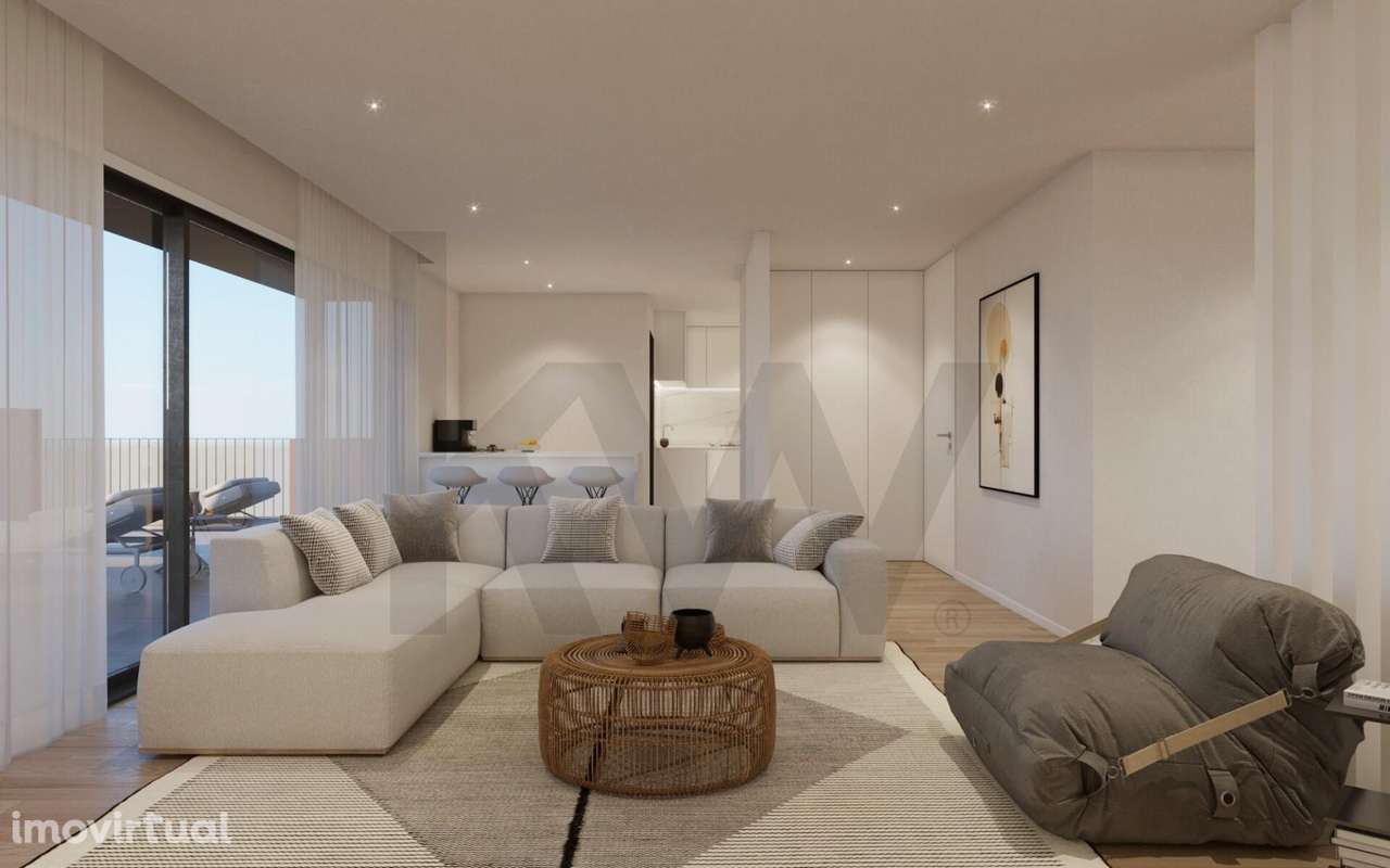 Apartamento T1 c/ Terraço em São Mamede de Infesta - Grande imagem: 5/17