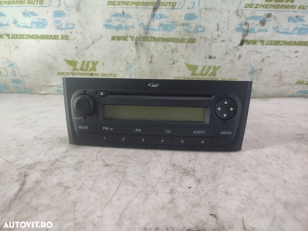 Radio cd player 7355646660 Fiat Punto 3 [2005 - 2012] 1.3 D 199A9000 - 1