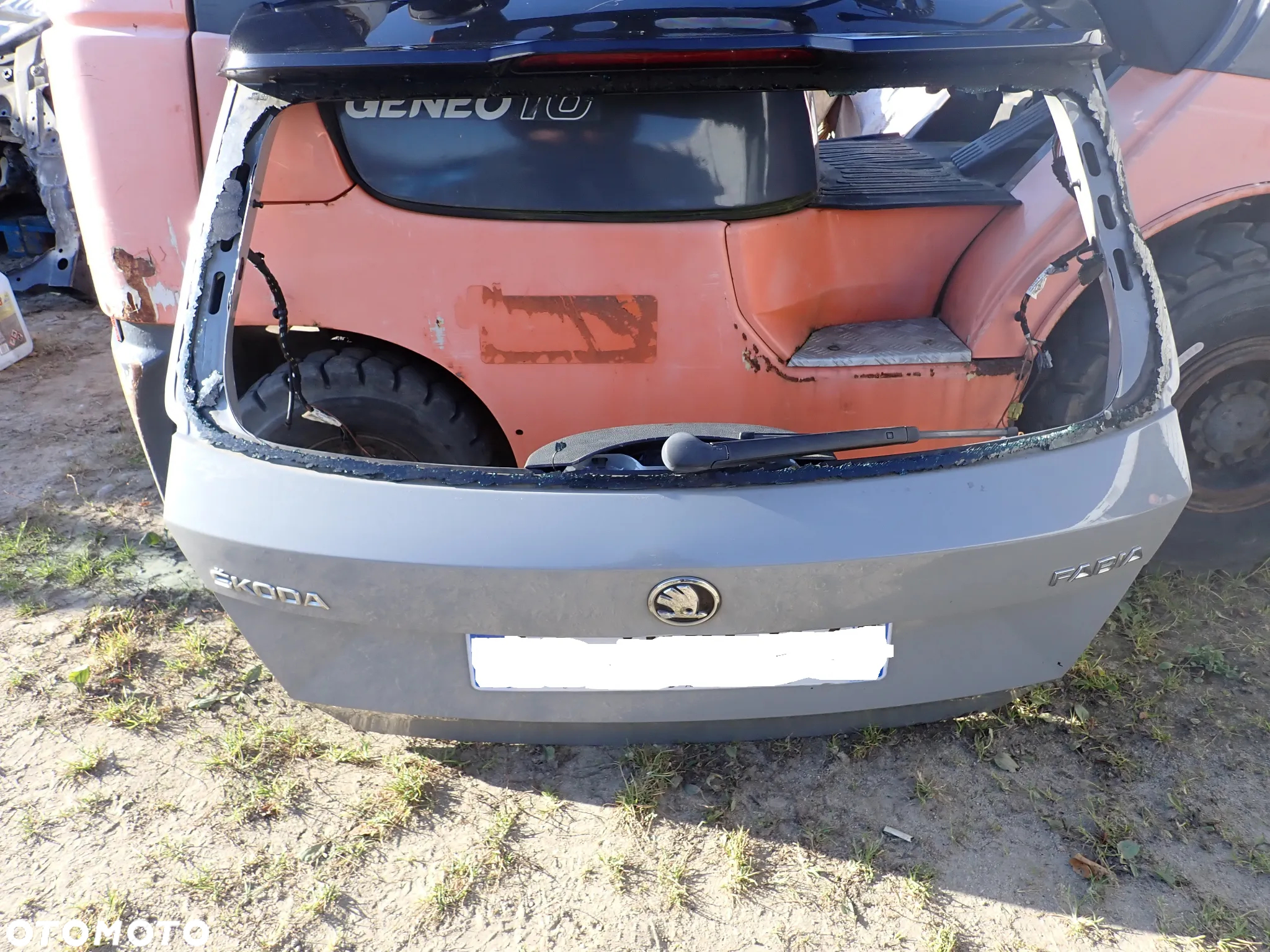 SKODA FABIA III LIFT MONTE CARLO HB KLAPA BAGAŻNIKA LF7A - 2