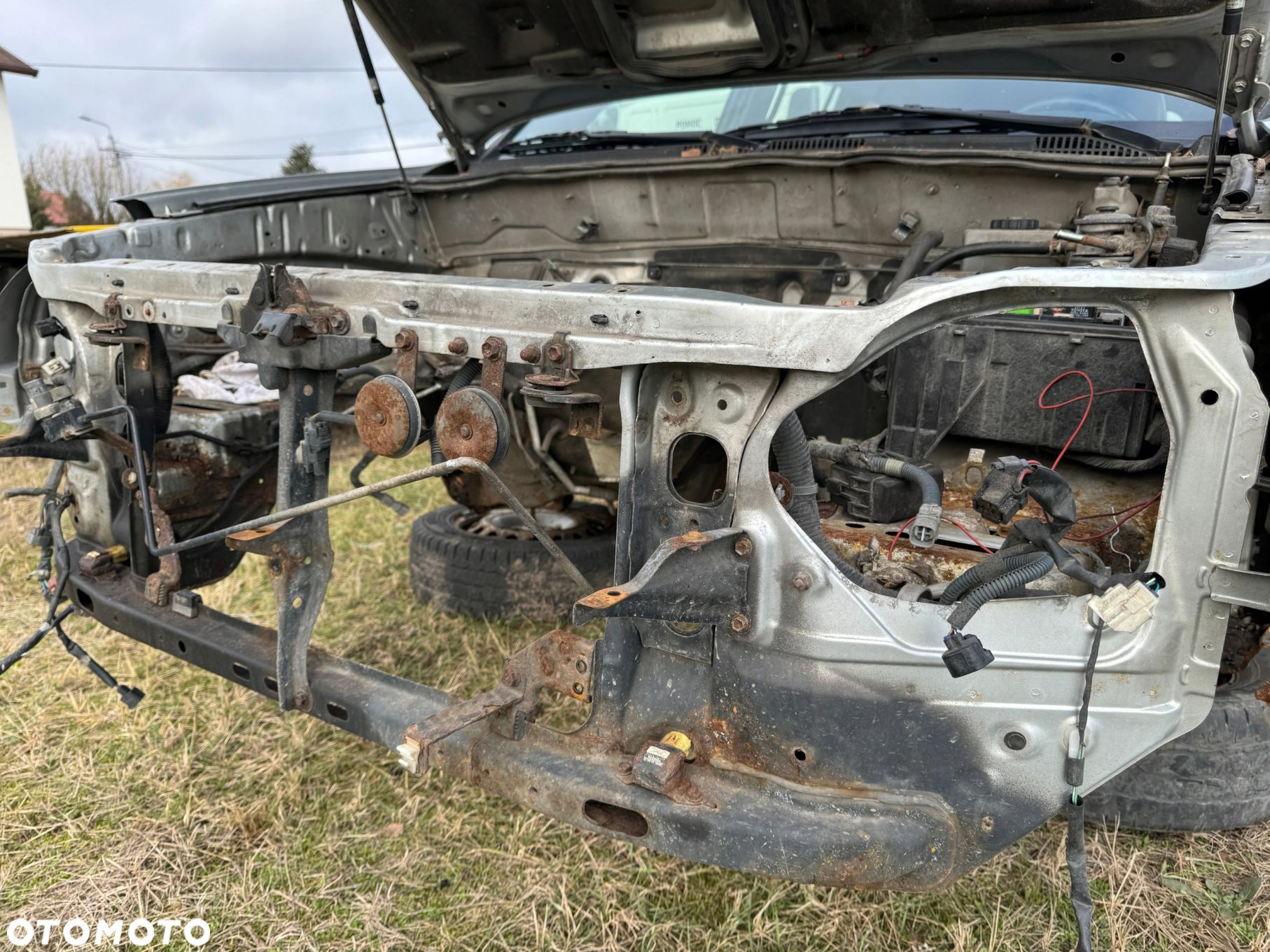 OKULAR PAS PRZEDNI WZMOCNIENIE CZOŁOWE FARTUCH TOYOTA LAND CRUISER 120 P+L - 3