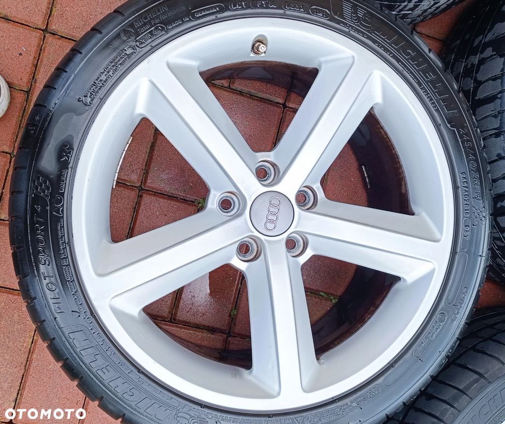 Alufelgi 18Cali do AUDI A6+Opony MICHELIN - 8