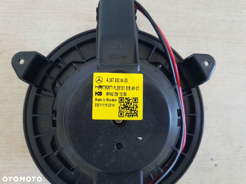 mercedes wentylator wnętrza dmuchawa nawiewu a2478308400 - 3