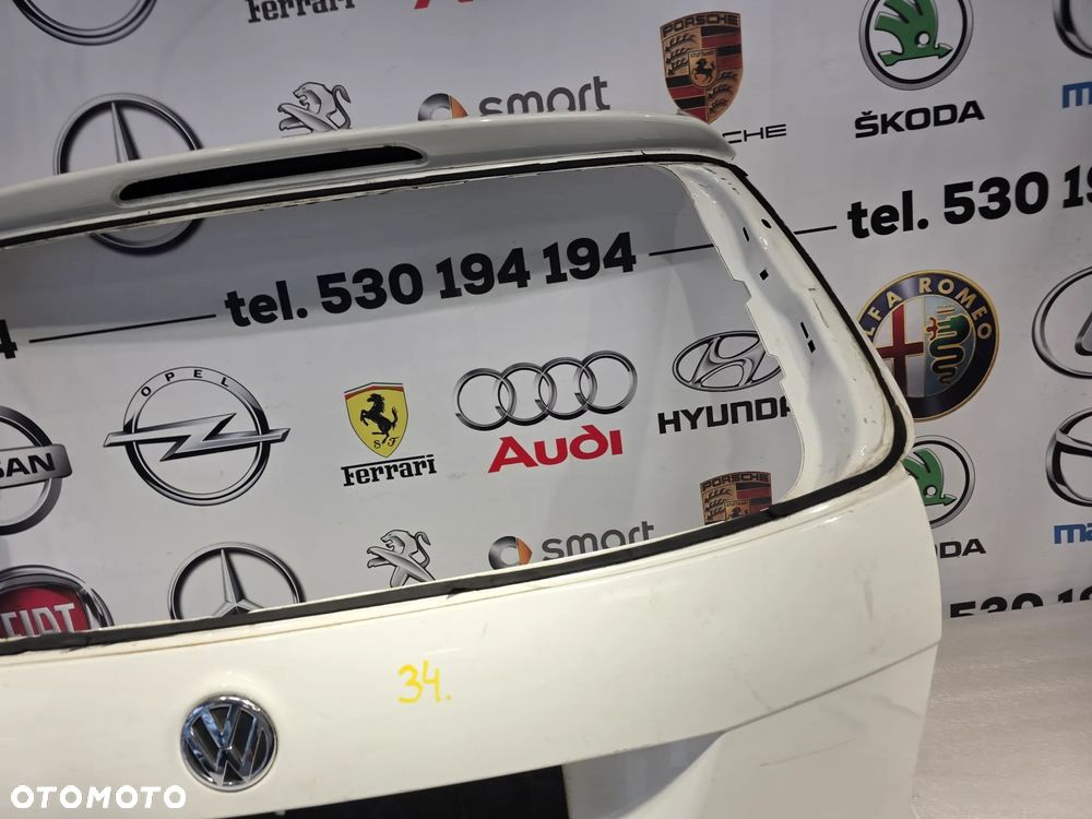 VW GOLF V 5 , VI 6 KOMBI 05-12 KLAPA TYLNA TYLNIA TYŁ BEZ RDZY , NR AUKCJI KL34 - 5