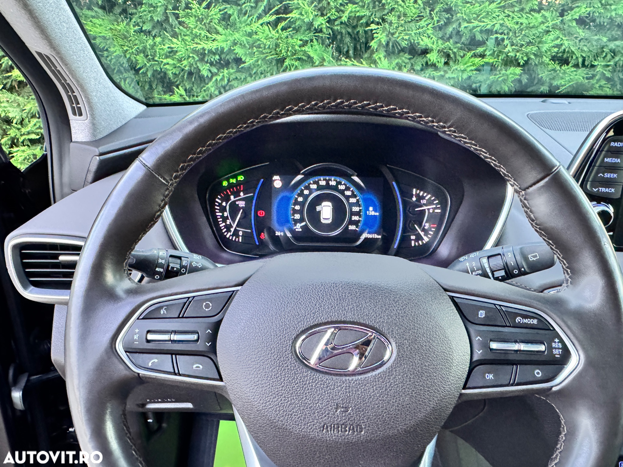 Hyundai Santa Fe blue 2.2 CRDI 4WD Premium - 24