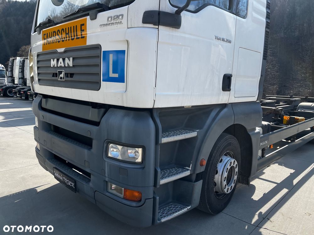 MAN TGA18.350 D20 // BDF // Cały na poduszce // Niski przebieg // Manual // Blokada mostu // Idealny // - 4