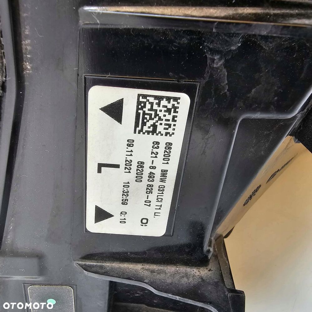 bmw 5 g31 lci lift lampa tył tylna lewa - 5