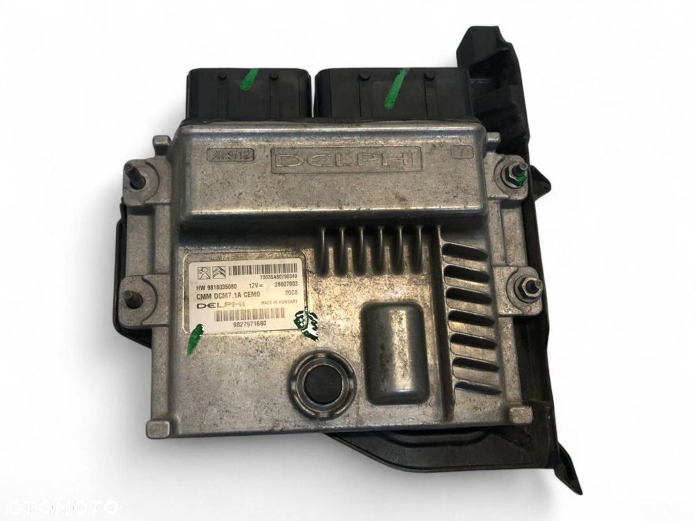 STEROWNIK KOMPUTER CITROEN PEUGEOT 9827971680 28607003 HW9818035080 DCM7.1A - 1