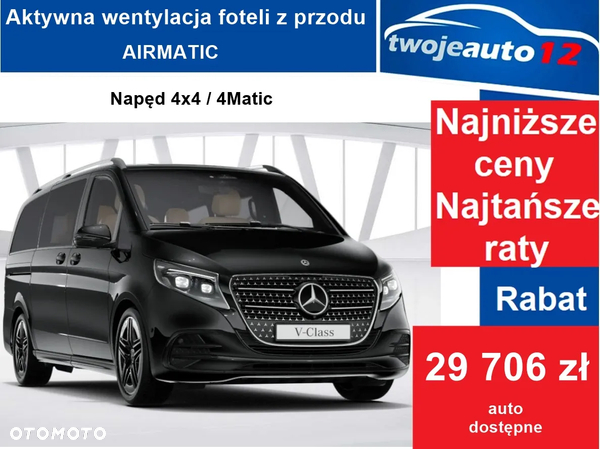 Mercedes-Benz Klasa V 300 d 4-Matic 9G-Tronic Exclusive (ekstra d³)