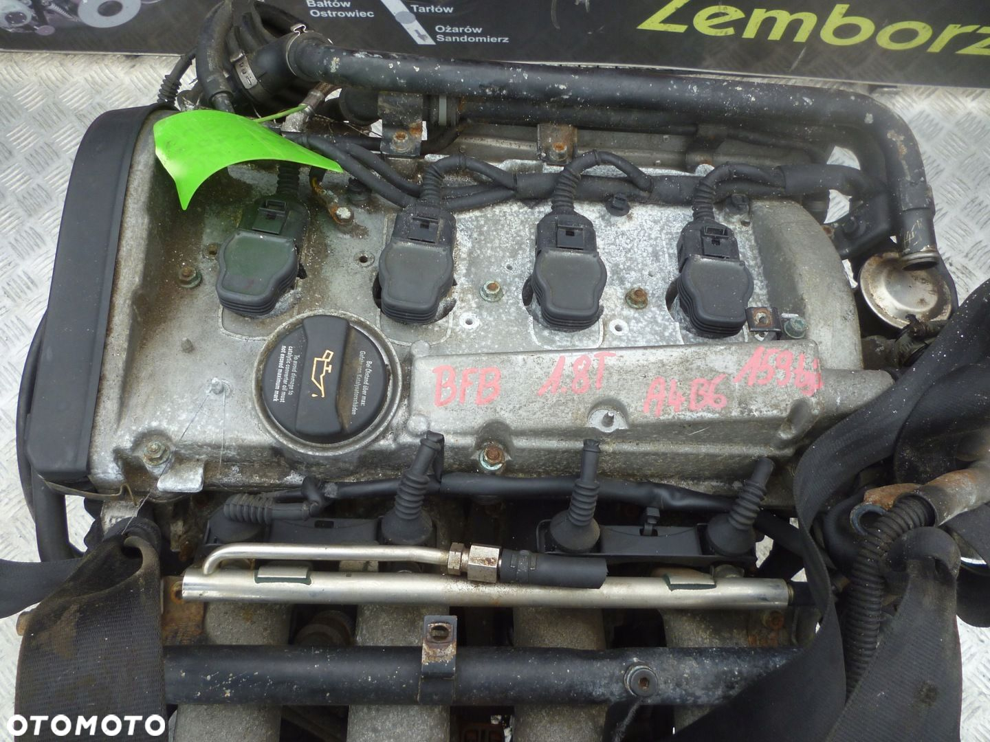 SILNIK KOMPLETNY AUDI A4 B6 1.8 TURBO BFB 159 TYS - 2