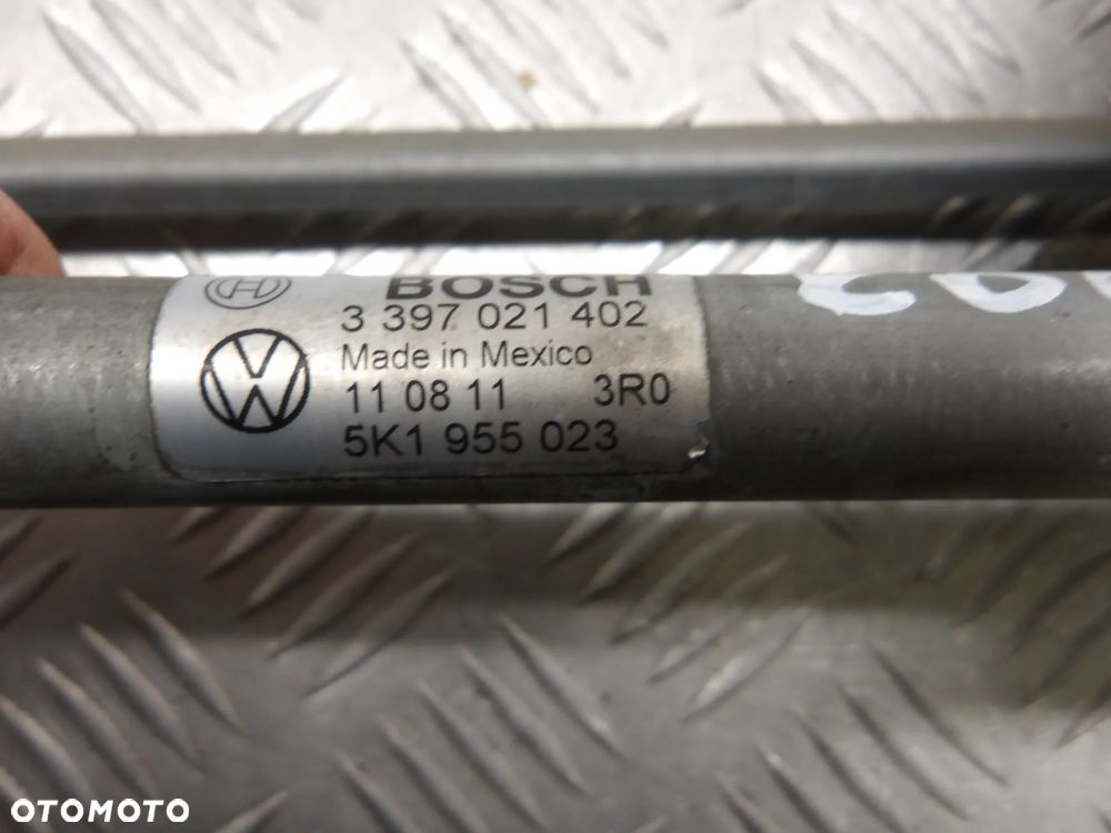 VW GOLF VI KOMBI 08-16 1.6 TDI MECHANIZM WYCIERACZEK PRZEDNICH 5K1955023 - 4