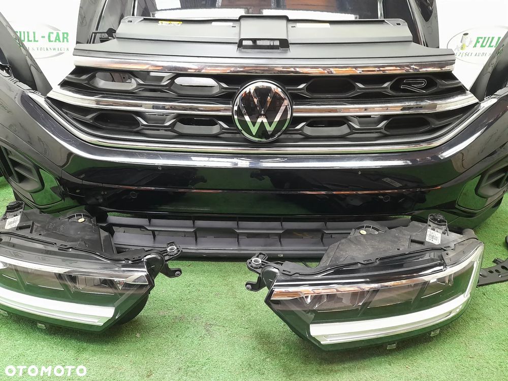 VW T-ROC R-LINE 1.5 TSI 23 R PRZÓD KOMPLETNY MASKA ZDERZAK - 10