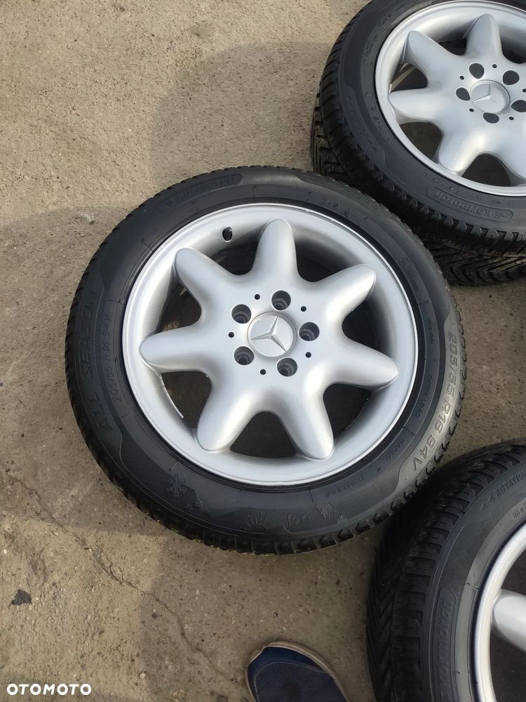 5x112 Felgi Aluminiowe Alufelgi Oryginalne 16 Mercedes Koła Całoroczne Wielosezonowe C KLASA W202 W203 CLK W208 W209 W124 W201 190 W W210 SLK R170 R171 5mm Legnica ALU-RAD 205/55 - 8