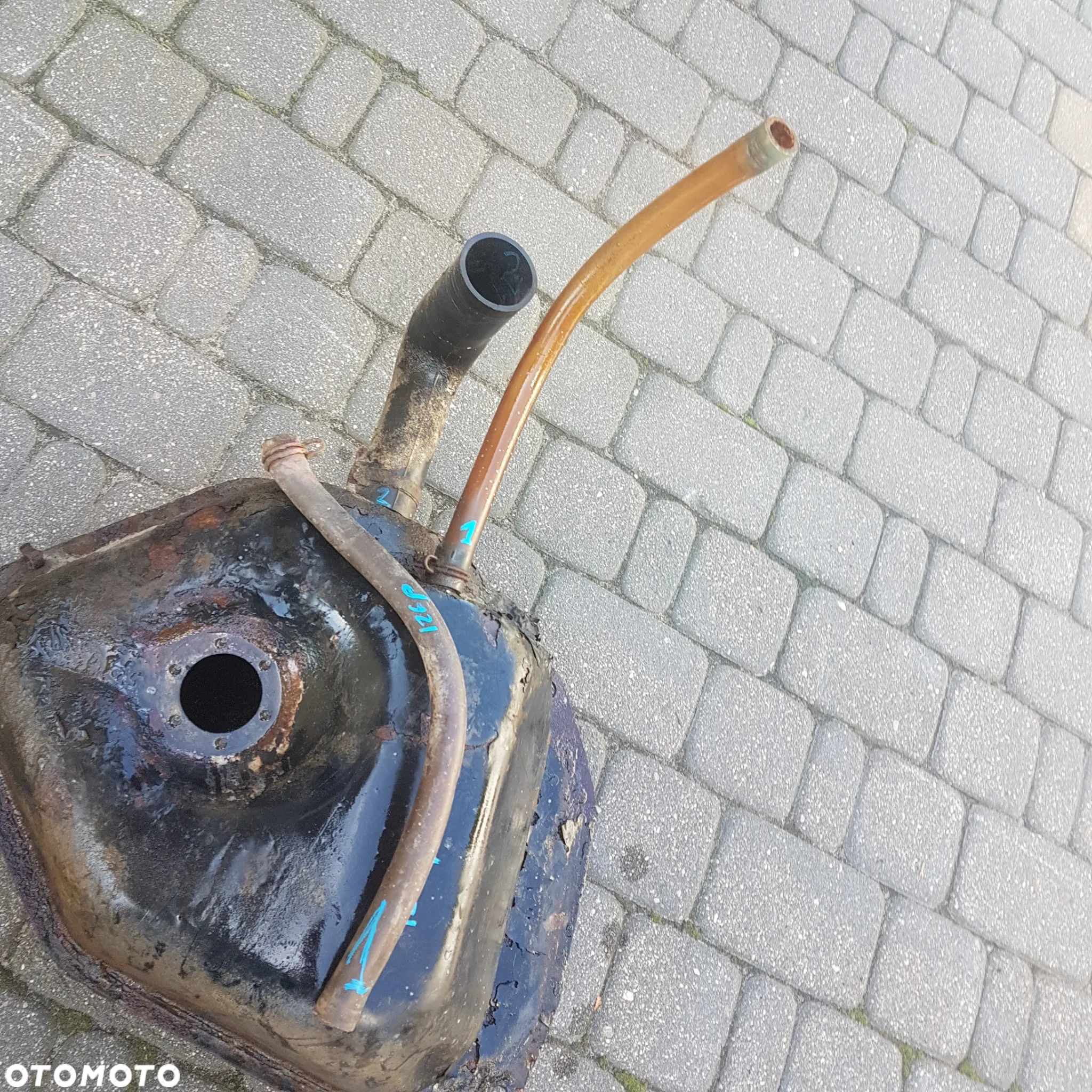 zbiornik bak pływak wskażnik wlew paliwa fiat 126 p 126p el oryginał - 14
