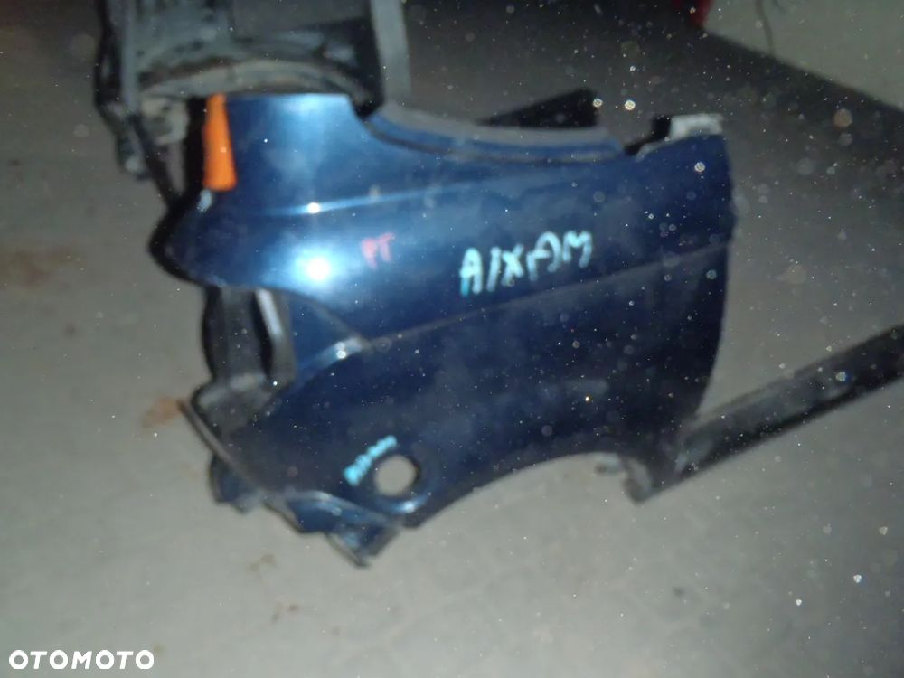 błotnik buda ćwiartka dach stelaż aluminiowy aixam  city 2012r - 20