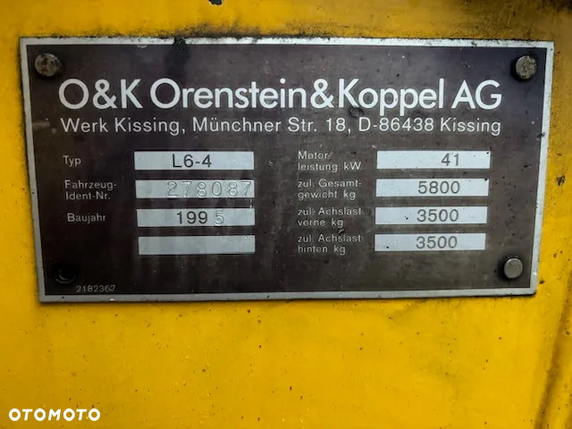 O&K ŁADOWARKA L6-4 - 6