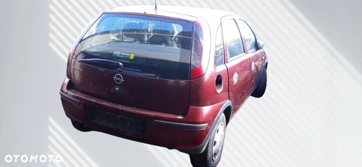 Na części Opel Corsa C 5D Z594 Z10XEP skrzynia maska zderzak drzwi klapa szyba fotel kanapa lusterko - 3