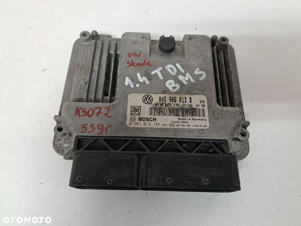 VW SKODA 1.4 BMS KOMPUTER  STEROWNIK  SILNIKA 045906013B - 1