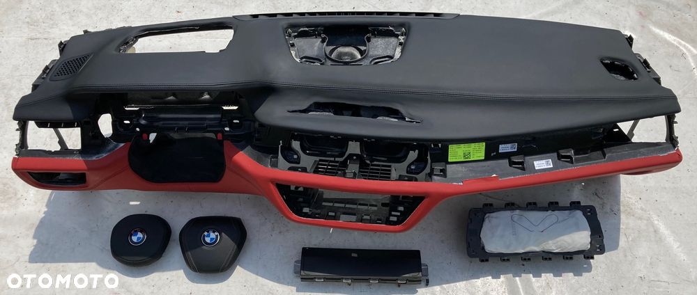 BMW 7 G11 G12 5 G30 G31 G32 3 G20 G21 DESKA KONSOLA PODUSZKI AIRBAG PASY PAS SKÓRA - 4