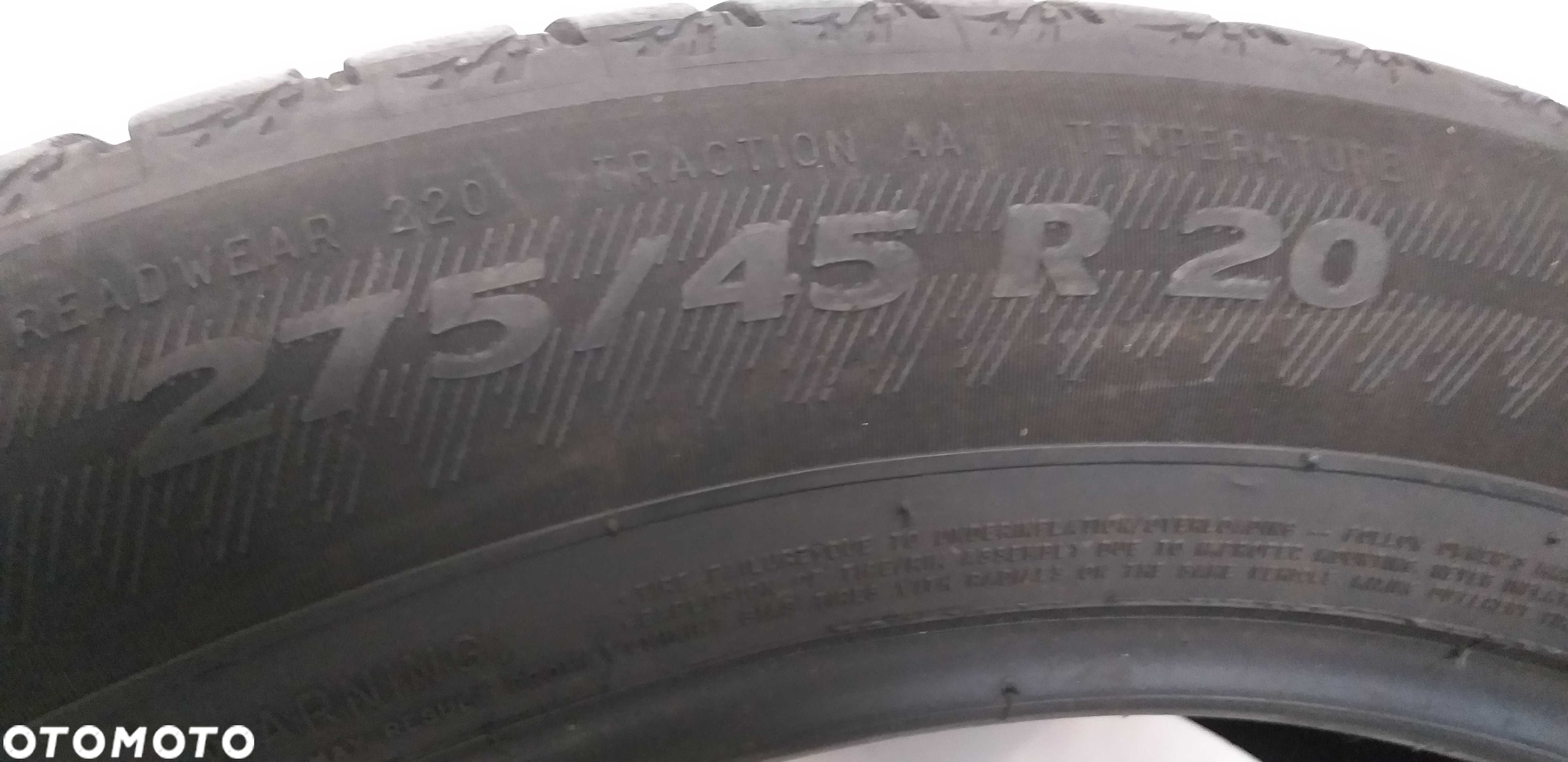 P952580L Para 275/40R20 110V Michelin Latitude Sport3 2018rok - 4