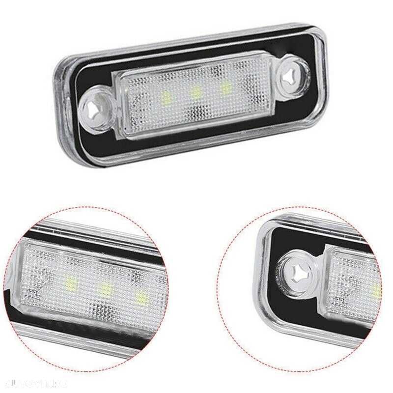 Lampi LED numar Benz Mercedes W203 W211 R171 W219 E220 - 4