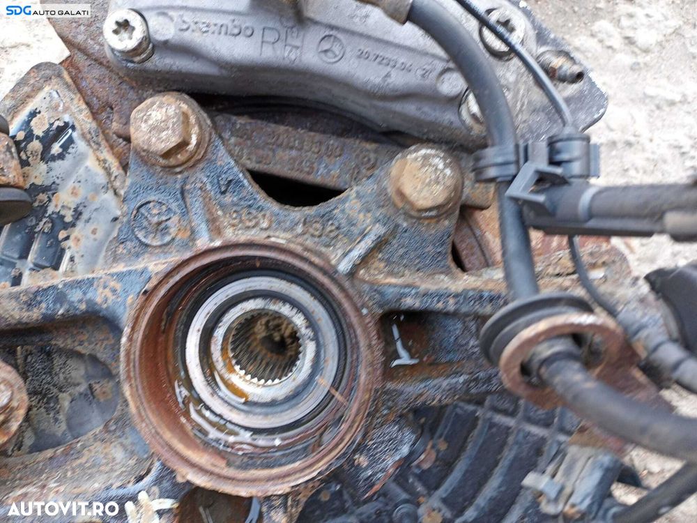 Fuzeta Butuc cu Rulment si Senzor ABS Dreapta Fata Mercedes ML W163 1997 - 2005 [X3577] - 3