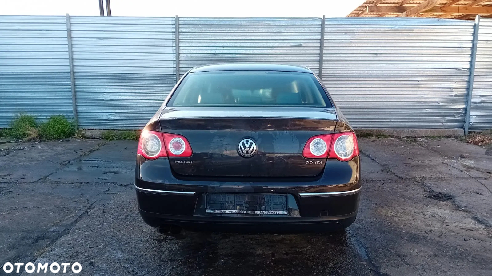 Tylko części VW Passat B6 2.0 TDI 16V BKP 140KM 103kW sedan lakier LC8Z 05r-09r - 2