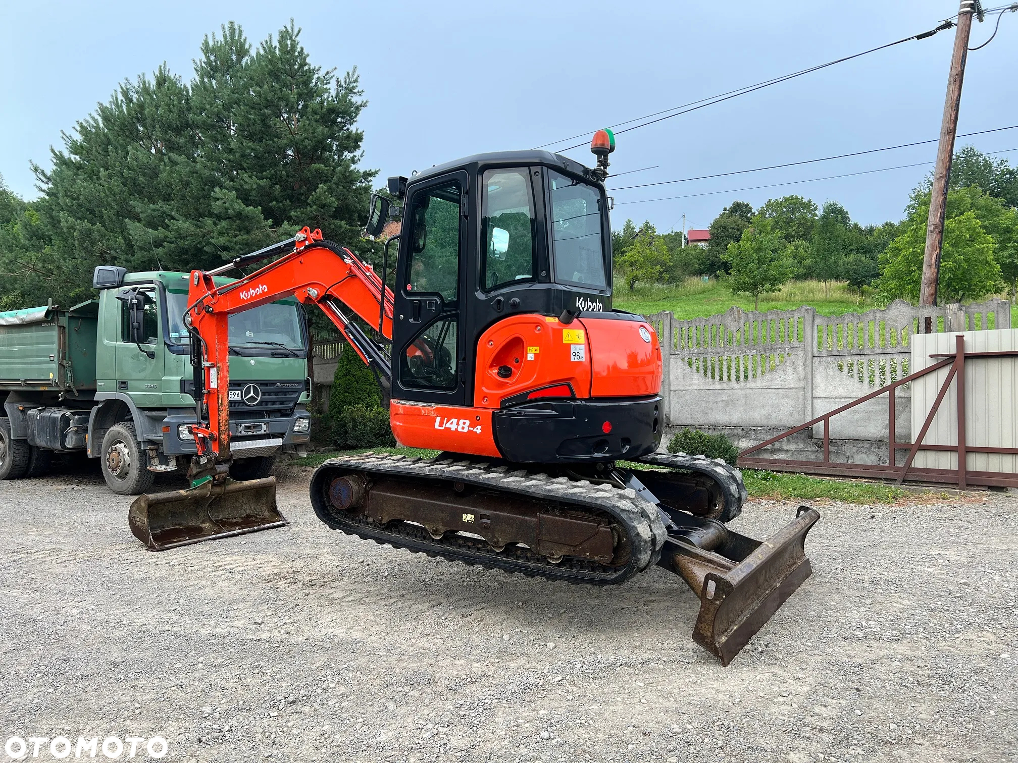 Kubota U48-4 * Koparka Gąsienicowa KUBOTA U48 * 5 Ton * Zerowy Obrys * Stan IDEALNY * - 17