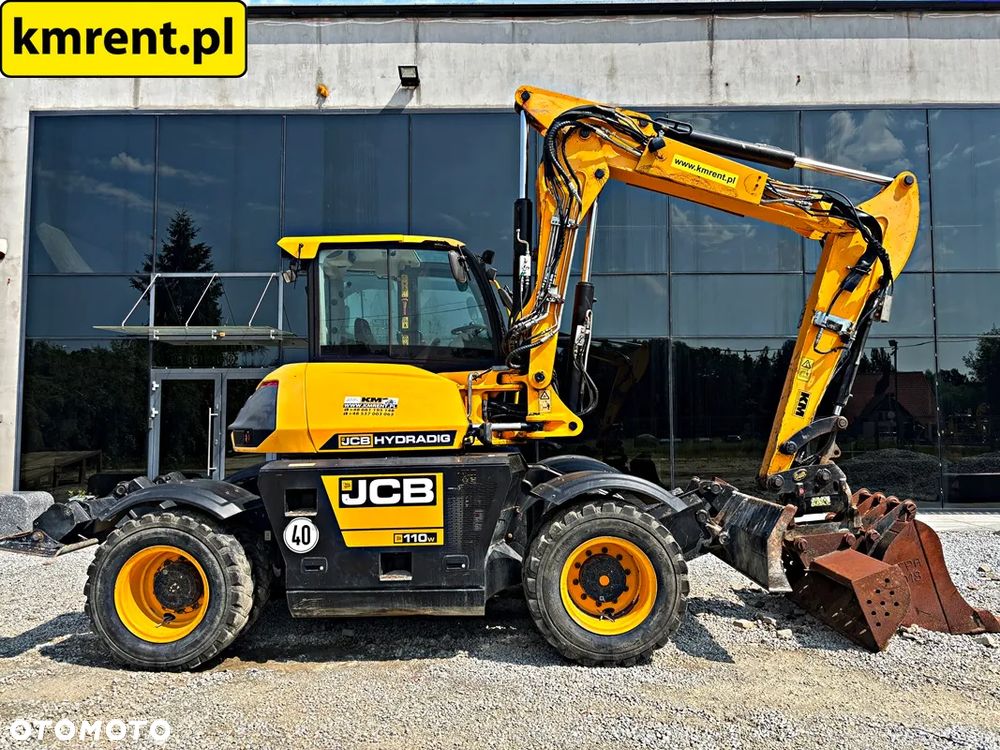 JCB HD110WT 4F KOPARKA KOŁOWA HYDRADIG POWERTILLT 2018R | LIEBHERR 311 312 JCB JS 130 KOMATSU 98 110 - 3