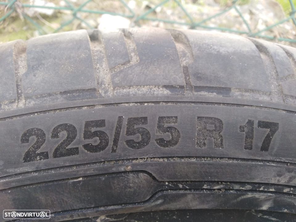 Jogo de jantes com pneus 255/55/R17 Mercedes R17 - 2