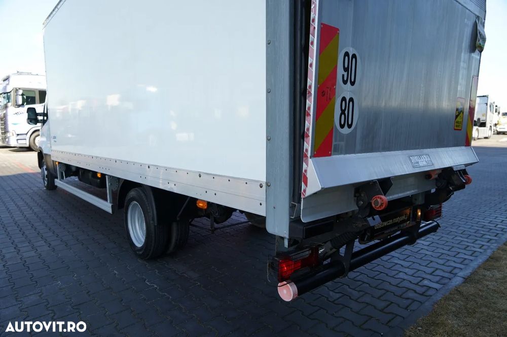 Iveco DAILY 50-180 / CONTAINER 5.5 M / HI-MATIC / ELEVATOR 750 KG / DUBLU / CAMERĂ VEDERE SPATE / GVWR: 5.200 KG / 2019 / IMPORTAT - 10